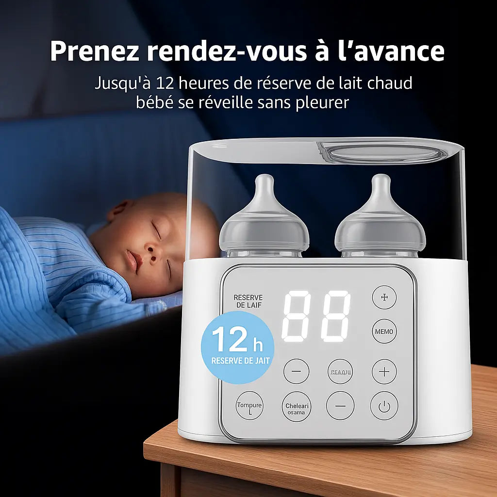 Chauffe-biberon multifonction ThermoBébé